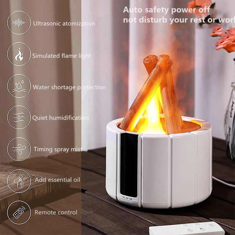 Bonfire shaped diffuser