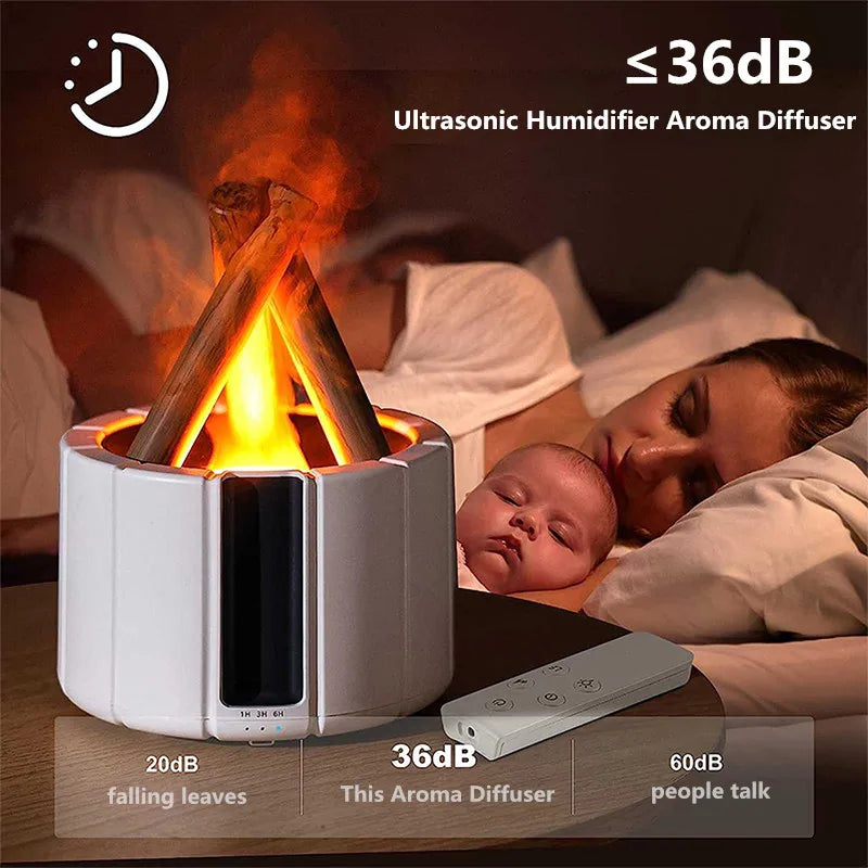 Bonfire shaped diffuser