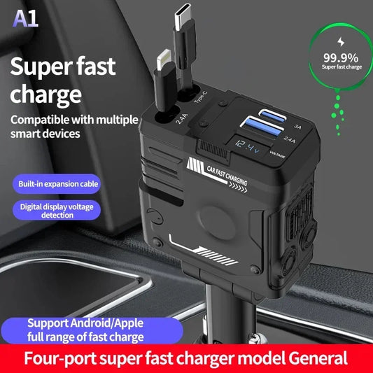 120W Scalable Car Charger